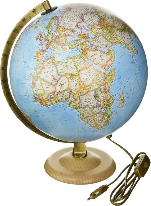 Actual product image Atmosphere Globe 30cm NG Gold Classic Blue GB Illuminated (NGGOLDCLA) (30 cm)