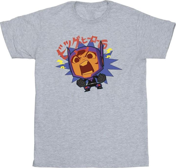 Produktbild Disney Big Hero 6 Baymax Hiro Angry Manga TShirt (S)