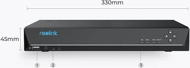 Immagine prodotto Reolink NVS16- sistema 12MD8 8K con 8 telecamere (4512 x 2512 pixel)