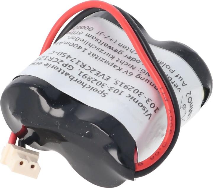 Image du produit AccuCell Batterie pour Visonic 103-302891, 103-302915, GP2CR123A-C Battery (1 pcs, Spécifique à l'appareil, 1400 mAh)