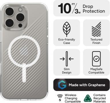 Actual product image Zagg Cases Luxe Snap Apple iPhone 16 Clear (Apple iPhone 16)