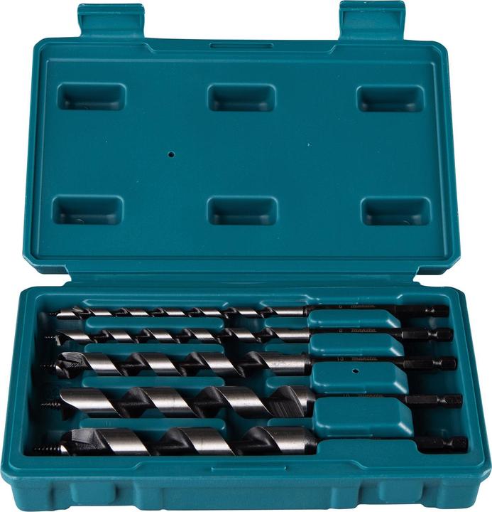 Produktbild Makita Schlangenbohrer-Set (19 mm, 6 mm, 16 mm, 8 mm, 13 mm)