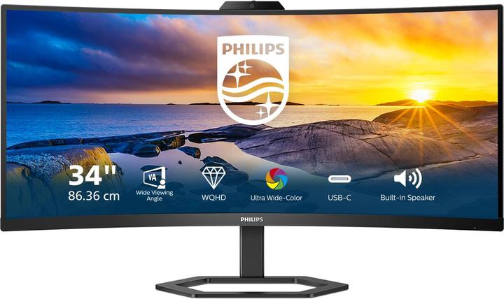 Produktbild Philips 34E1C5600HE (3440 x 1440 Pixel, 34")