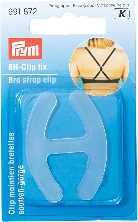 Prym BH-Clip fix, transparent Karte 1 Stk.