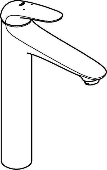Actual product image Grohe Eurostyle single-lever basin mixer XL-Size