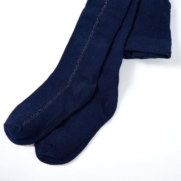 Produktbild VidaXL Kinderstrumpfhose Marineblau 116,Farbe: Marineblau,Material (116)