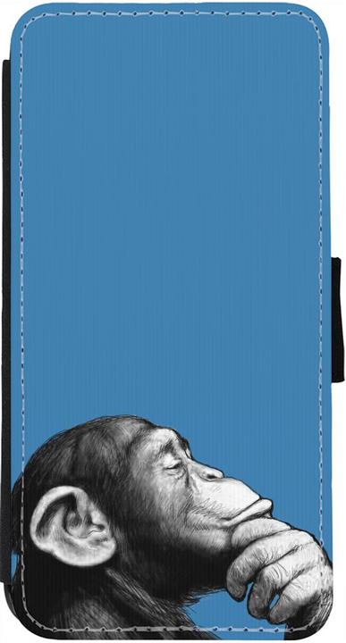 Produktbild PhoneLook Hülle Wallet schwarz Monkey Pop Art (Apple iPhone 12 Pro Max)