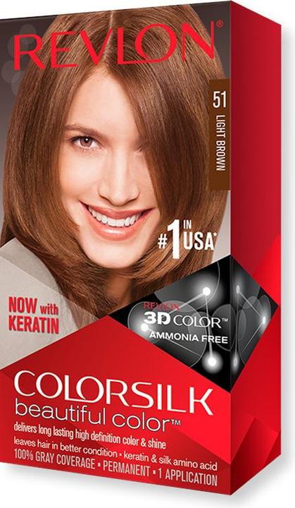Revlon Professional COLORSILK tinte #51-castaño claro (51)