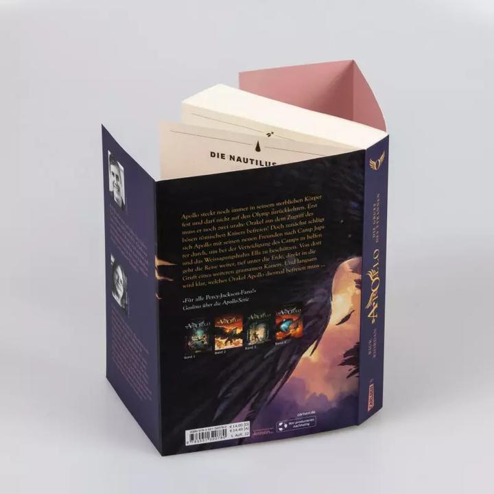 Produktbild Die Abenteuer des Apollo 4: Die Gruft des Tyrannen (Rick Riordan, Deutsch)