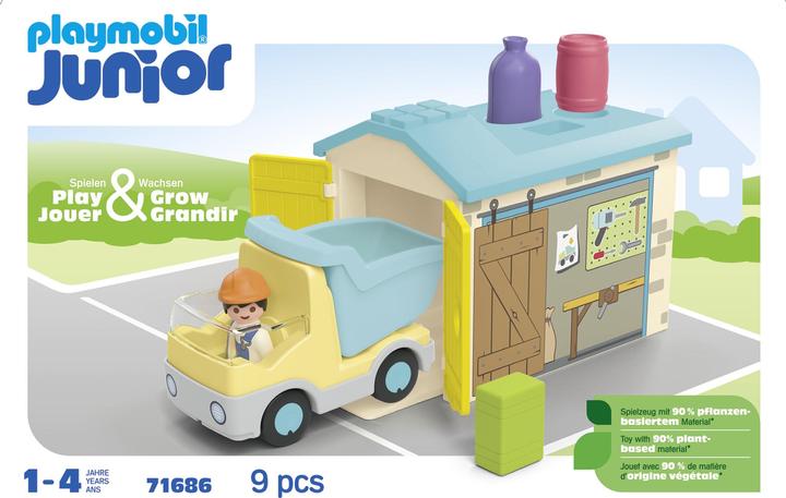 Immagine prodotto Playmobil Camion con garage di smistamento (71686, Playmobil Junior)