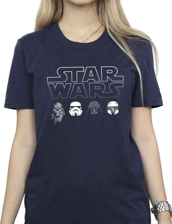 Produktbild Star Wars Character Heads TShirt (S)