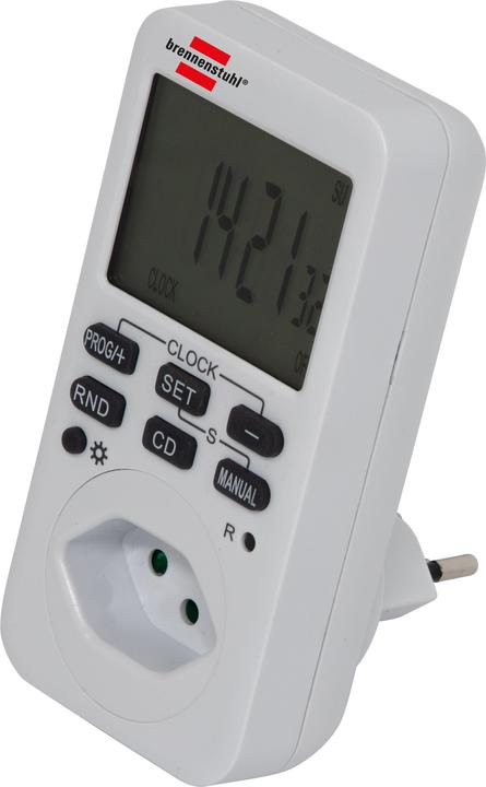 Brennenstuhl Comfort-Line Digitale Wochenzeitschaltuhr (Typ 13)