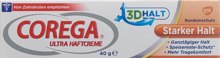 Image du produit Corega Crème adhésive forte tenue (40 ml, Bains de bouche)