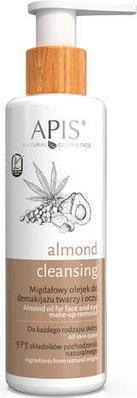 Apis Natural Cosmetics Apis Almond Cleansing Almond Oil For Demakjage And Face Washing For All Skin Types 150Ml (Reinigungslotion, 150 ml)