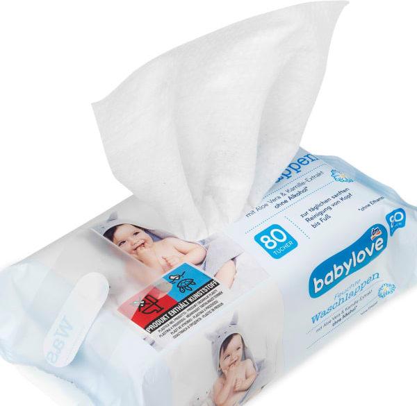 Immagine prodotto dm babylove Flanelle umide