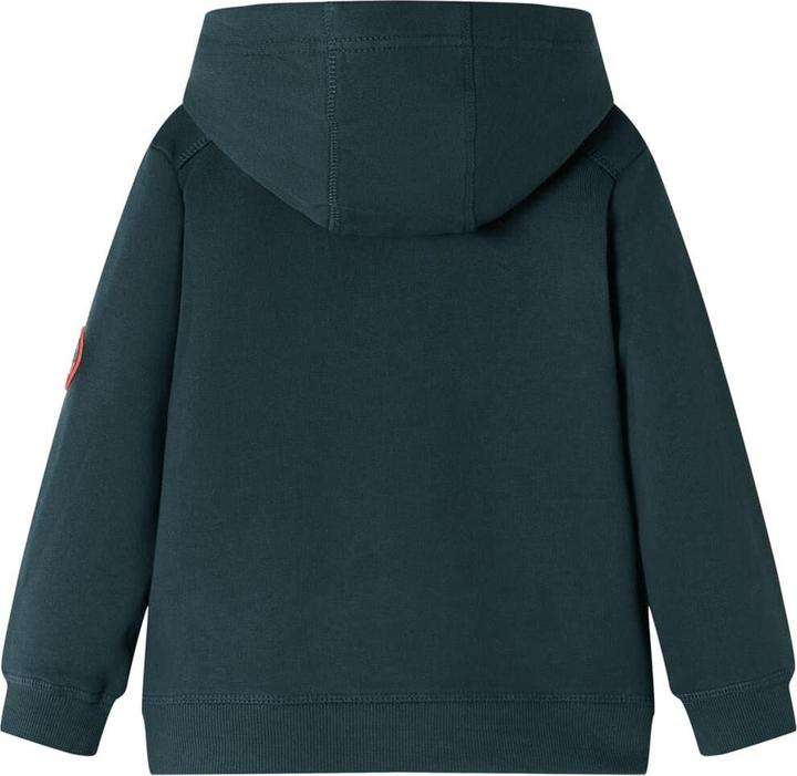 Produktbild VidaXL Kinder-Kapuzenpullover Dunkelgrün 140,Material: 92 (140)