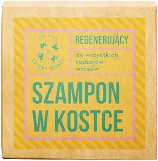 Mydlarnia Cztery Szpaki Regenerierendes Shampoo Bar für alle Haartypen 75g (Festes Shampoo)