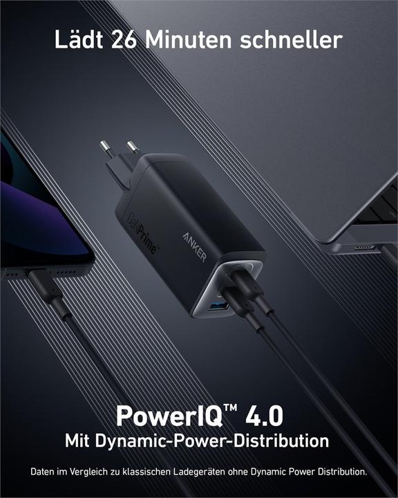 Image du produit Anker 737 GaN III (120 W)