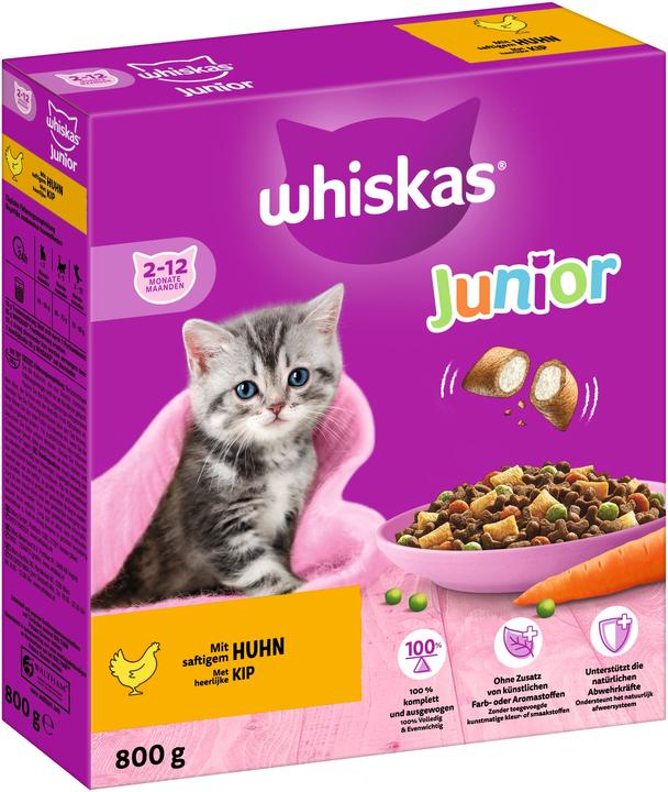 Image du produit Whiskas Junior Au Poulet (Junior, 800 g)