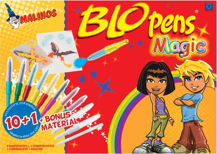 Produktbild Malinos Blopens Airbrush-Stifte (Mehrfarbig, 10 x)