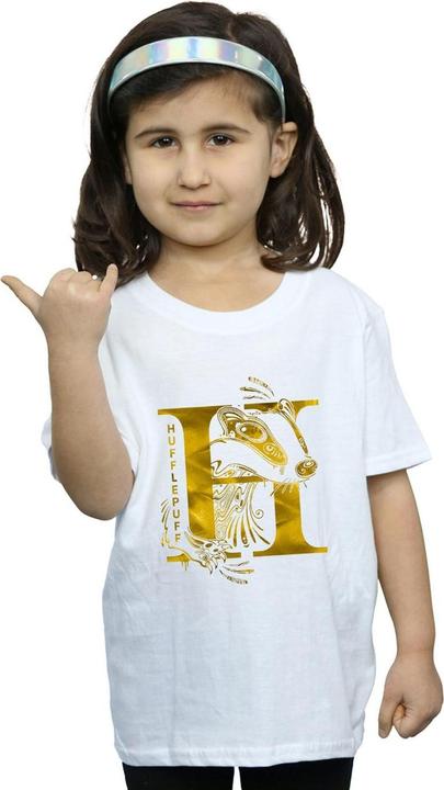 Produktbild Hufflepuff Badger TShirt Mädchen (140, 146)
