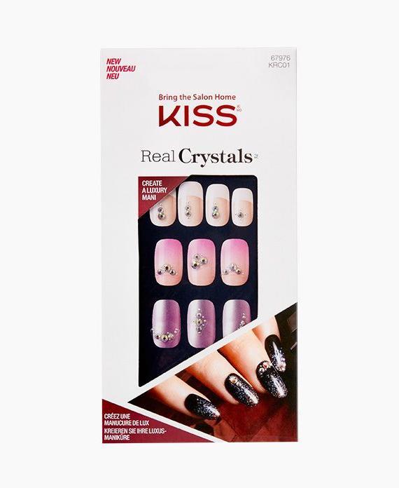 Produktbild KISS Real Crystals - Ambition Alert (Nagelverzierung, Silber)