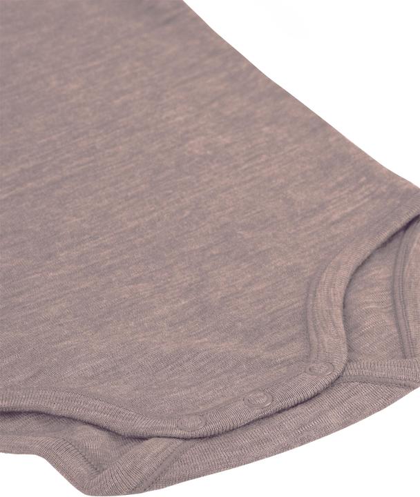 Actual product image Normani Set of 3 baby body wrap long sleeve toddler bodysuit made from merino wool - 9357 (50)