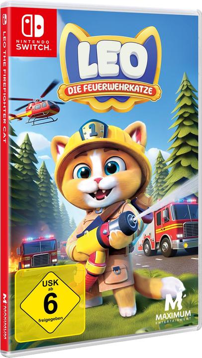 Actual product image astragon Leo the firefighter cat (Switch, DE)
