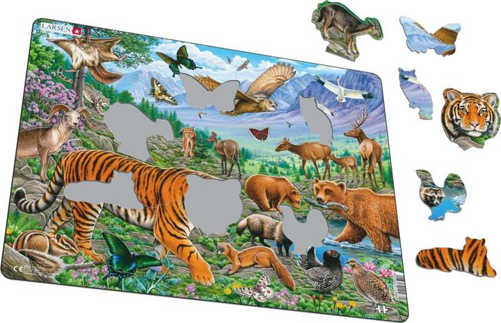 Produktbild Larsen Der Amur-Tiger im sibirischen Sommer (36 Teile)