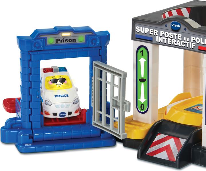 Image du produit VTech Tut Tut Bolides Série Pro - Super poste de police interactif (+ Chris, lieutenant de police)