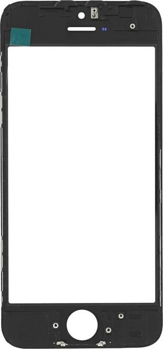 Produktbild OEM Touch Glas mit Rahmen und OCA für iPhone 5s schwarz (iPhone 5S)