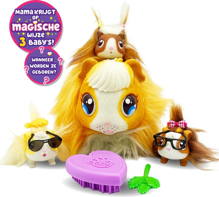 Produktbild Little Mama Surprise mit Stall und 3 Überraschungsbabys (33.10 cm)