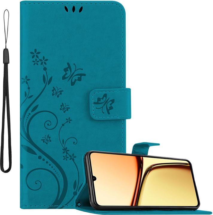 Floral Blau