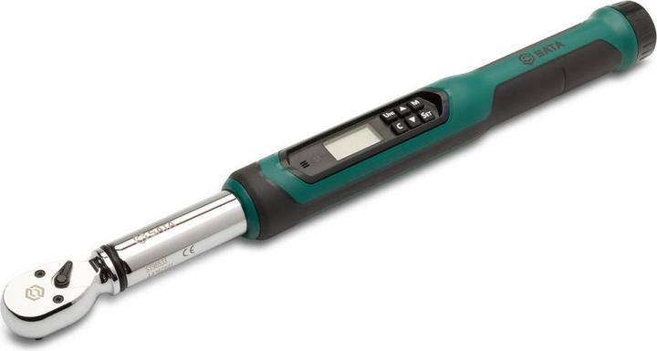 Actual product image SATA 3/8" Electronic torque spanner, with angle function 13.5Nm - 135Nm (3/8", 13.50 Nm, 135 Nm)