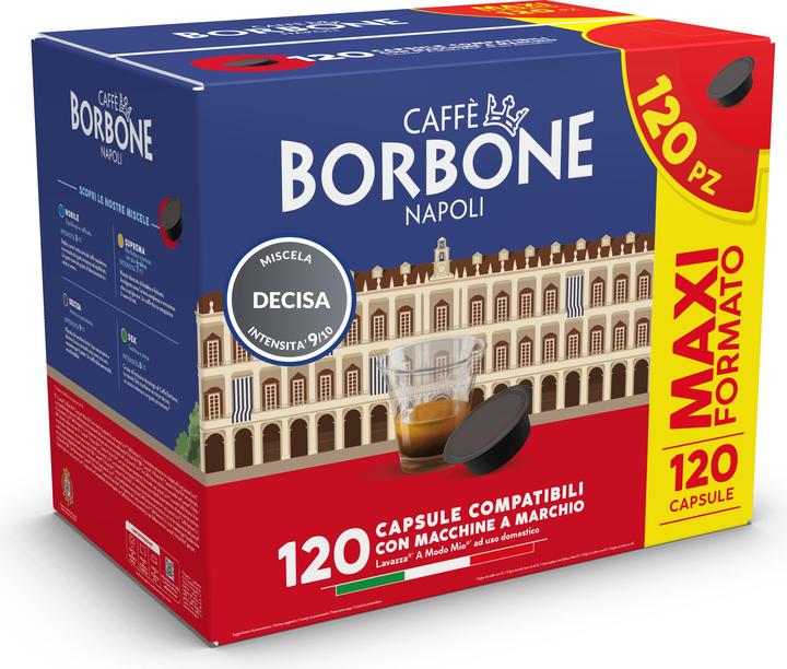 Immagine prodotto Caffè Borbone Capsule per Lavazza a modo mio caffè Decisa 120 pz (120 x Porta.)