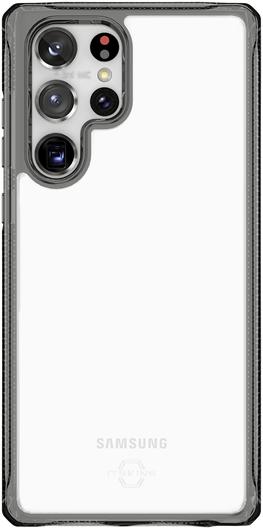 Produktbild Itskins Drop-Protection Cover SPECTRUM CLEAR black (Samsung Galaxy S22 Ultra)