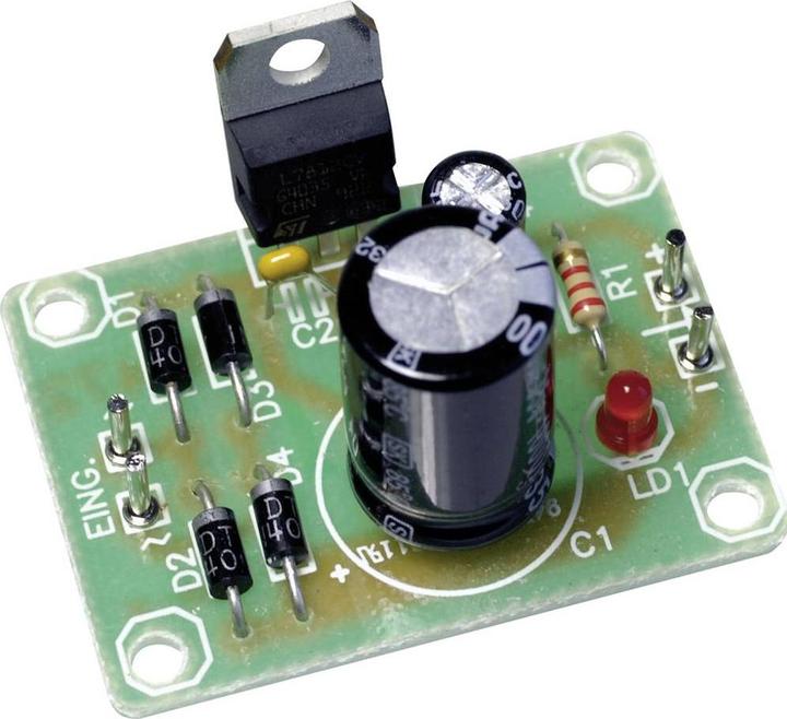 Produktbild H-Tronic Universal-Spannungsregler-Platine Ausführung 78xx Typen im TO 220-Gehäuse