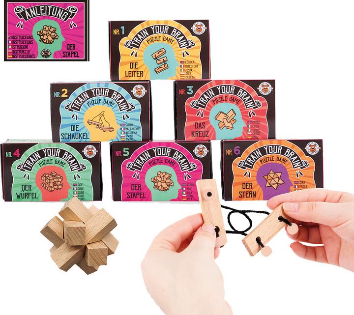Actual product image Trendhaus Geduldsspiel Train your Brain (Multilingual)