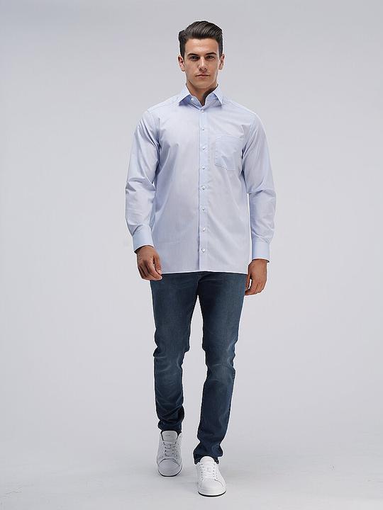 Immagine prodotto Olymp Camicia Luxor blu/New Kent 1/1 arm Chambray Gr.42 (42)