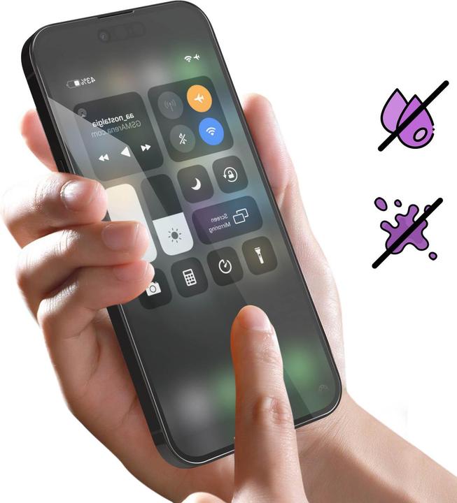 Actual product image Bigben Connected Glass screen protector (1 Piece, Apple iPhone 14 Pro Max)