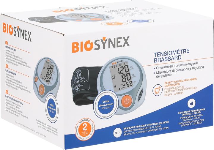 Produktbild Biosynex Manschettenblutdruckmessgerät (Blutdruckmessgerät Oberarm)