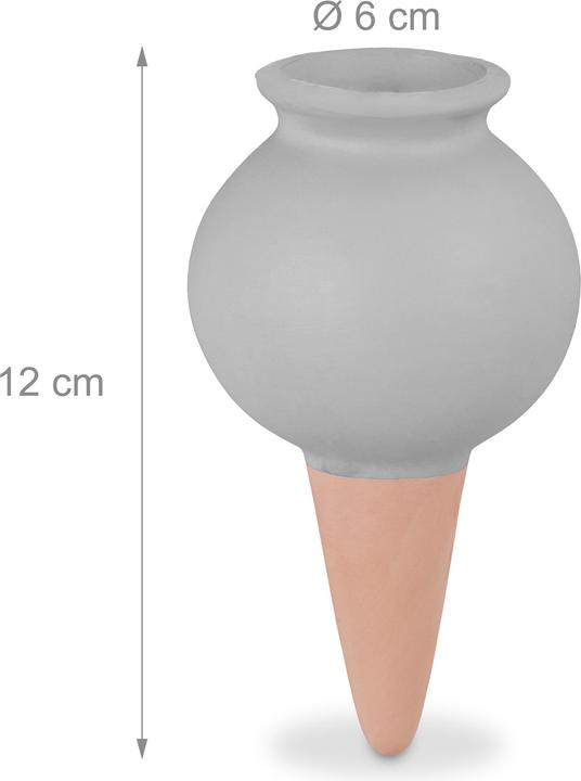 Produktbild Relaxdays 6x Tonspitzen (Tonkegel)
