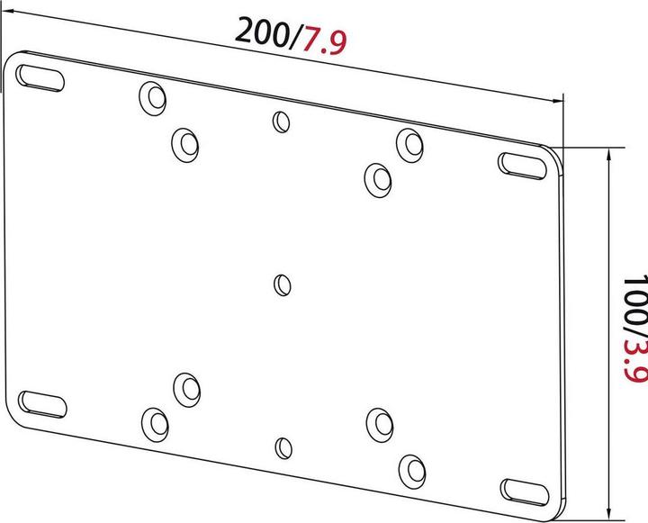 Produktbild myWall HA2SL (Adapter- / Montageplatten)