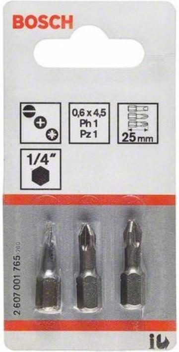 Immagine prodotto Bosch Professional Zubehör Set di punte per cacciavite (T30, T20, T25)