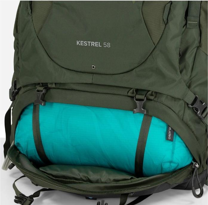 Actual product image Osprey Kestrel 58 (48 l)