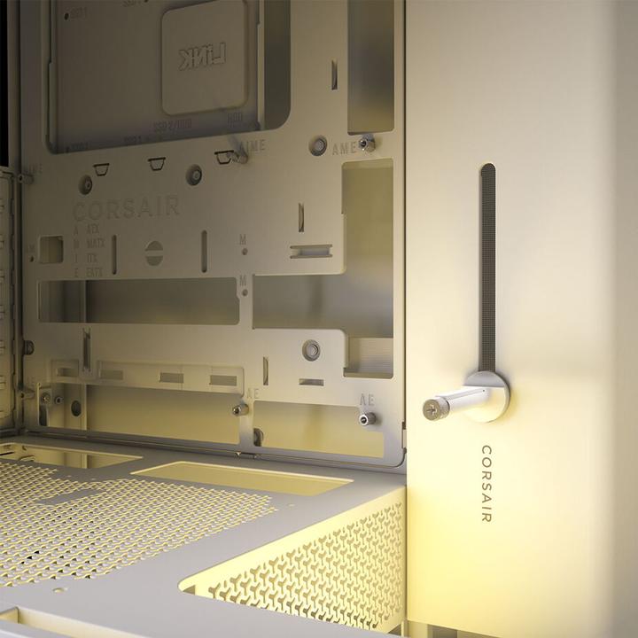 Produktbild Corsair 4000D FRAME RS ARGB WHT MID CASE (Mini-ITX, ATX, E-ATX, mATX)