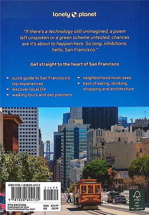 Actual product image Pocket San Francisco (English, Ashley Harrell, Alison Bing, 2024)