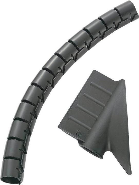 Actual product image KSS MX-KLT32SL Cable conduit 32mm (max) Silver 5m (Cable conduit, 500 cm)