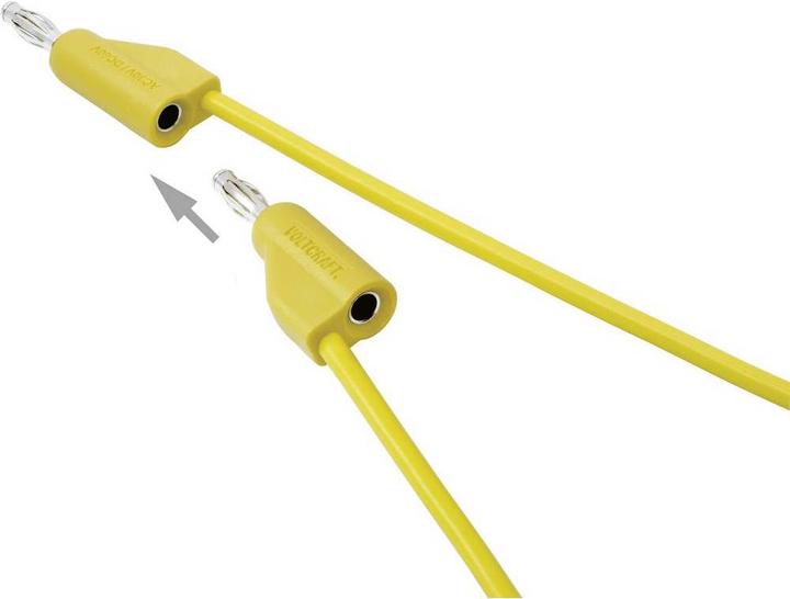 Immagine prodotto Voltcraft Puntali altamente flessibili SET 0,5 m 30 V/AC, 60 V/DC 10 A