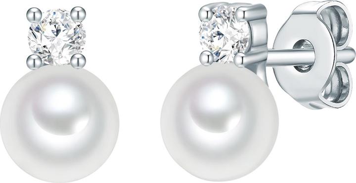 Immagine prodotto Trilani Donna Argento Cubic Zirconia d'acqua dolce con perle coltivate - 31306 (Argento)